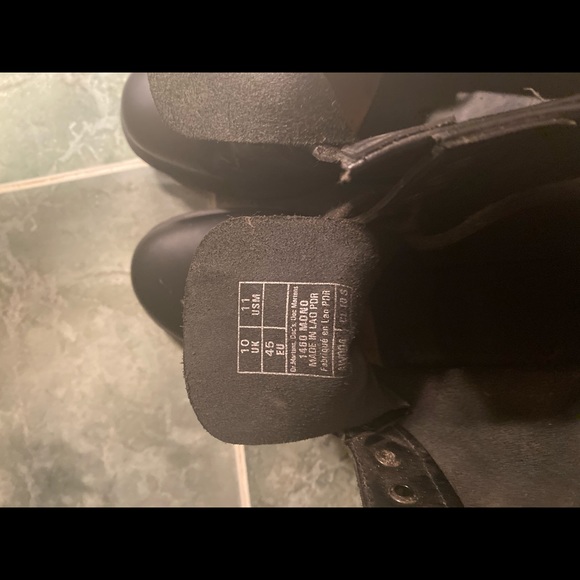 Dr. Martens 1406 Mono smooth leather boots - Picture 7 of 8